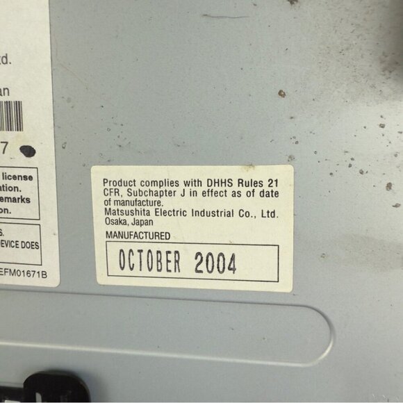 Toyota Prius Hybrid 2005 OEM Factory Radio CD/Cassette Player 86120-4700 Model - Picture 10 of 11